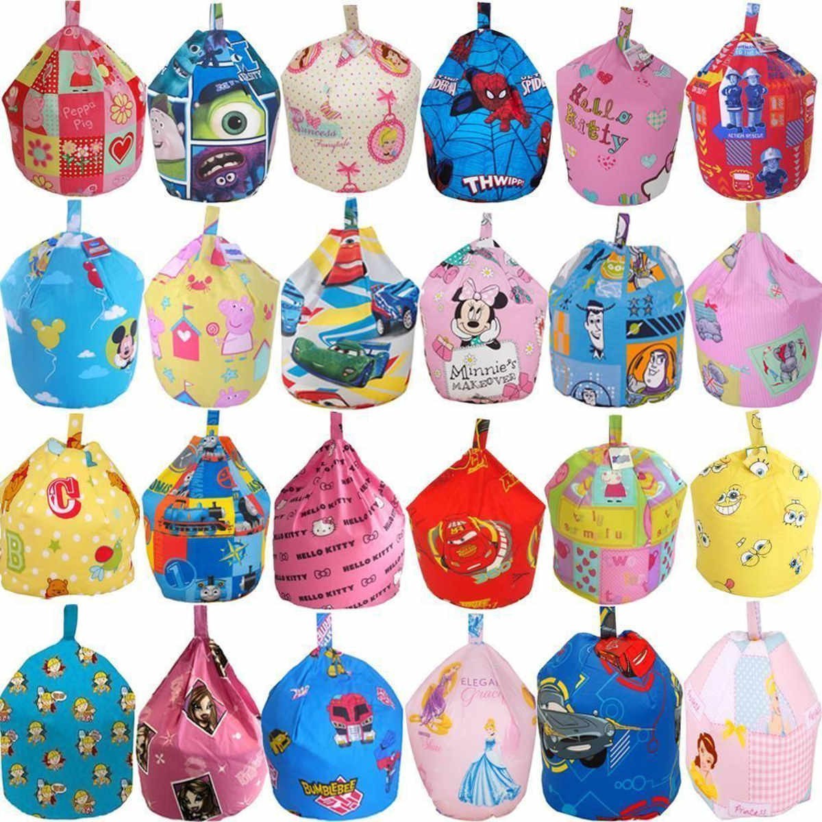 Branded Housewares Official Children's Character Bean Bags New Stock