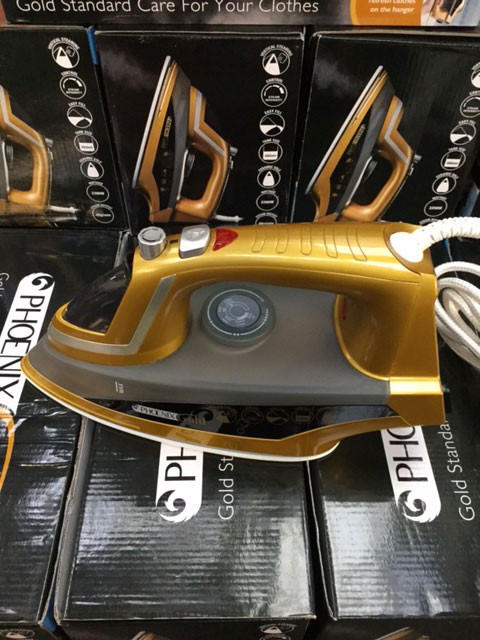 Branded Housewares Jml Phoenix Gold Steam Irons Raw Returns Stock
