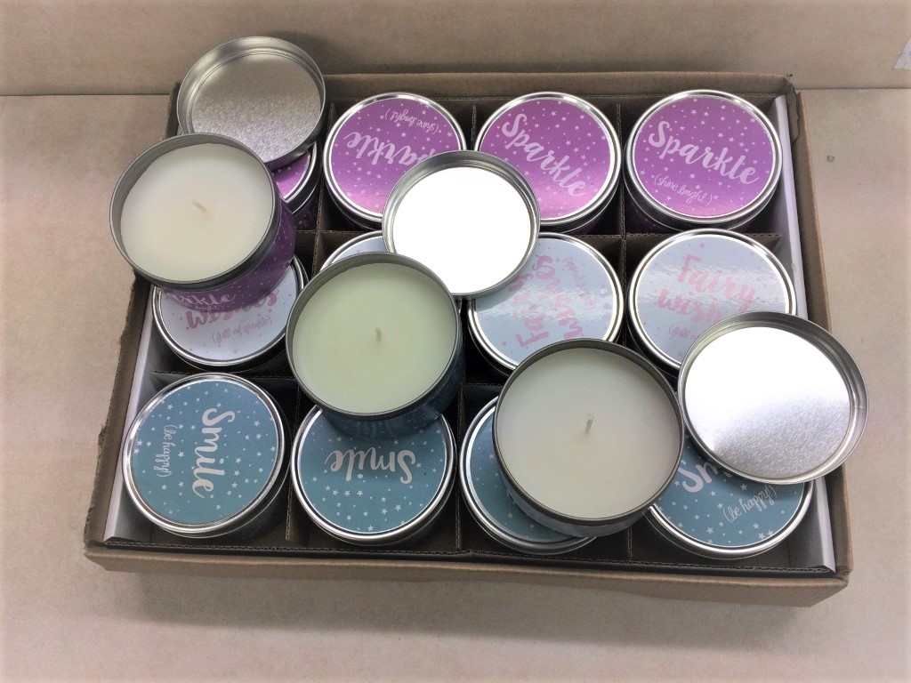 Scented Candle Tins
