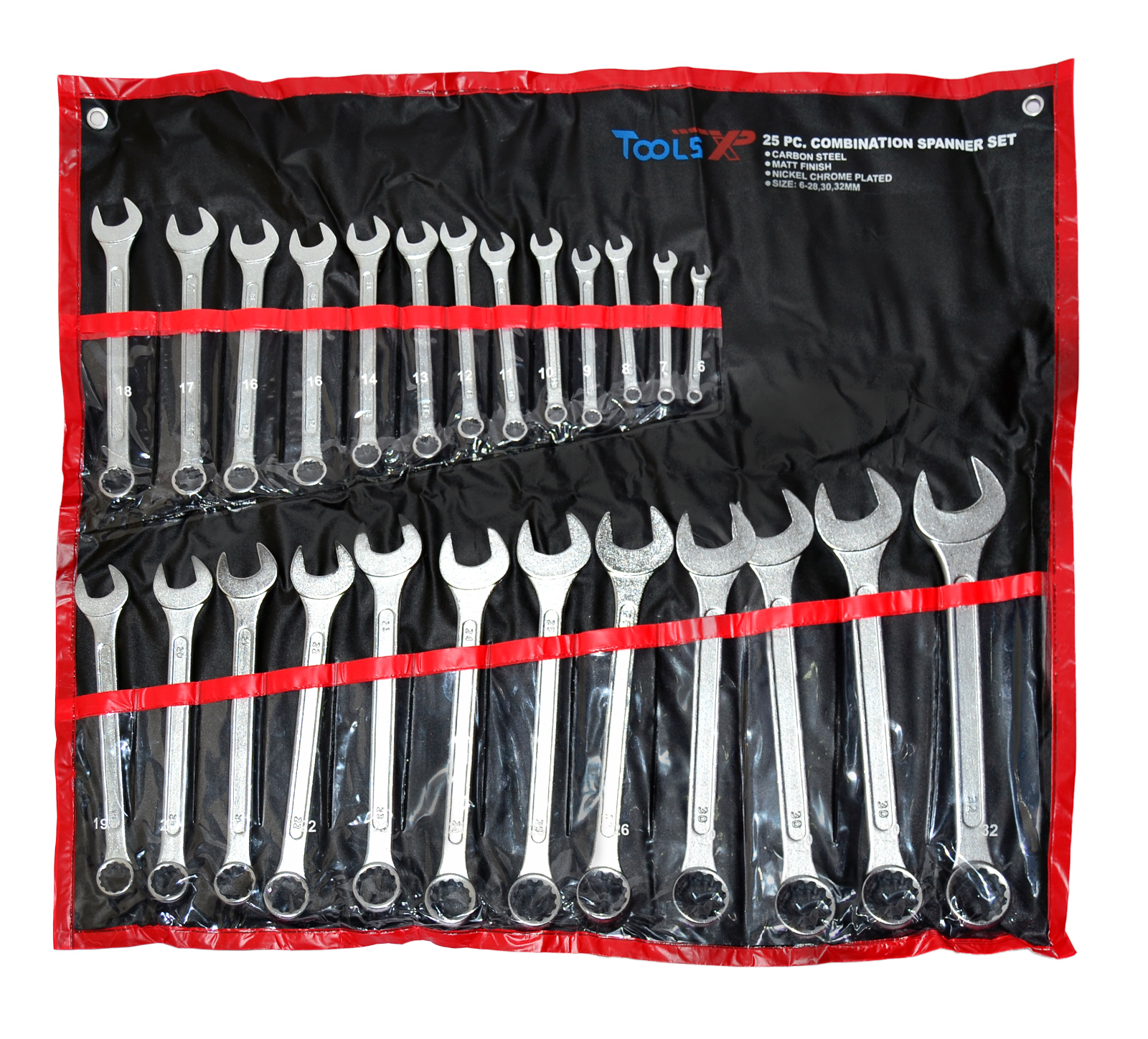 Buy Durelo CRV 26 Pcs 6-32mm Matt Combination Spanner Set, D-1426M Online  At Price ₹2456