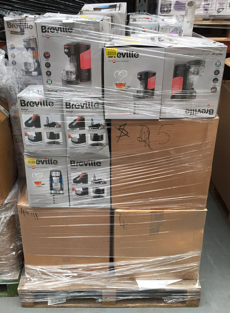 Breville Electrical Returns Stock Pallets – Hot Cup Water Dispensers