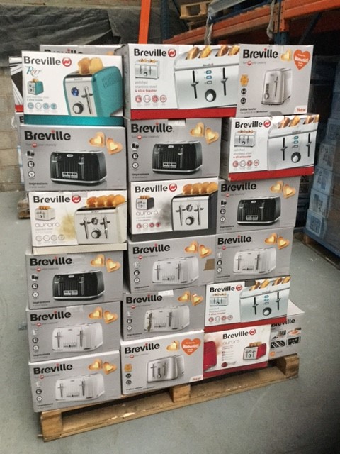 Breville Kitchen Appliance Returns Pallets – Toasters