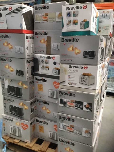 Domestic Appliance Returns Pallets – Breville Toasters