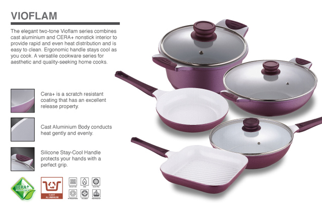 Bergner Vioflam Ceramic Cookware Range