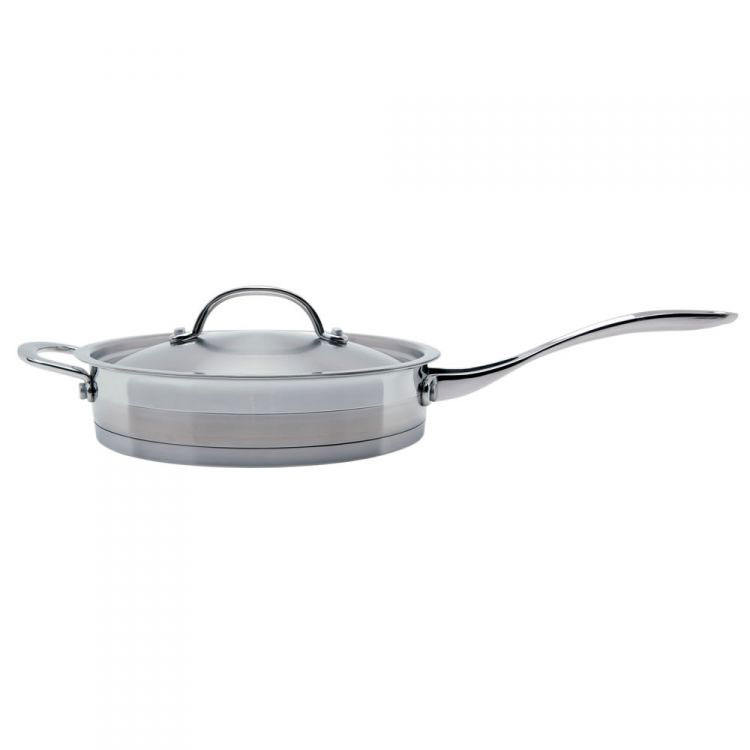 Grunwerg Commichef Cookware 20cm Frying Saute Pan & Lid – New Wholesale Stock
