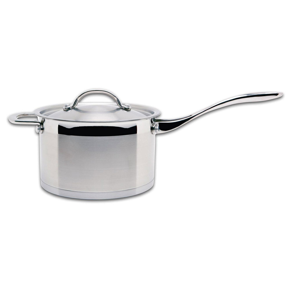 Grunwerg Commichef Cookware 20cm Saucepan & Lid – New Wholesale Stock