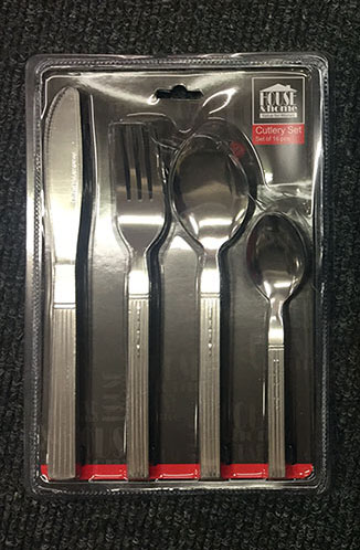 House & Home 16 Piece Cutlery Set S/Steel – New Wholesale Stock