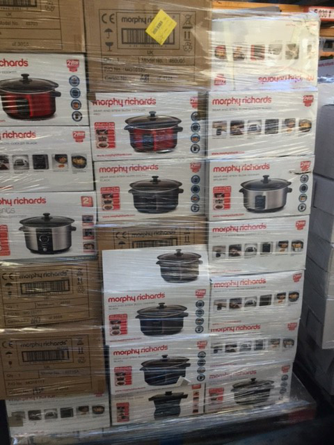 Morphy Richards Electrical Appliance Returns Pallets – Slow Cookers