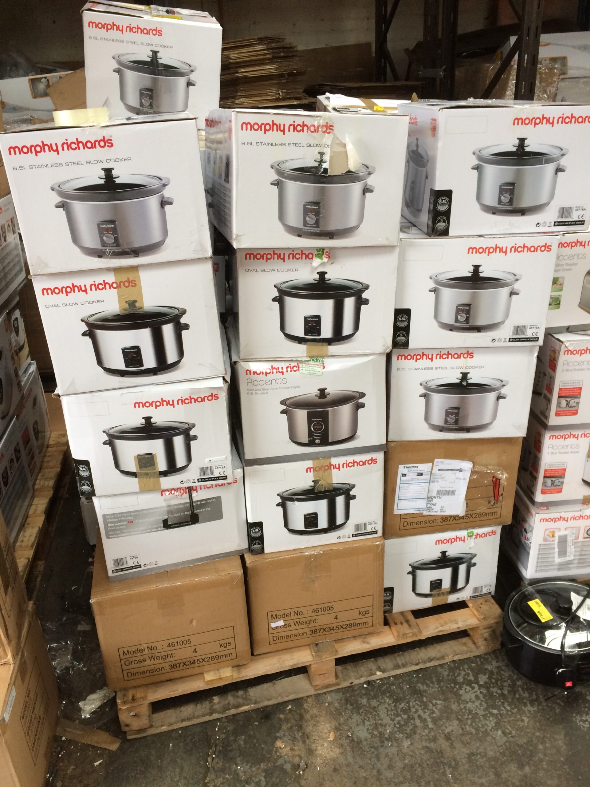 Morphy Richards Kitchen Appliance Returns Pallets – Slow Cookers