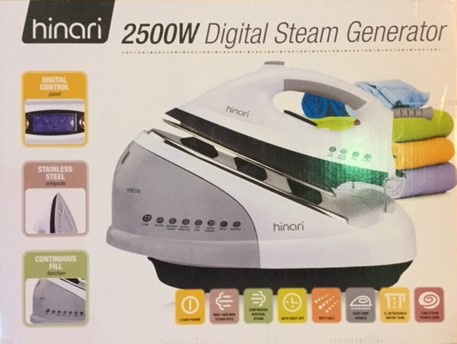 Hinari Home Appliance Returns Pallets – Steam Generator Irons – Grade B