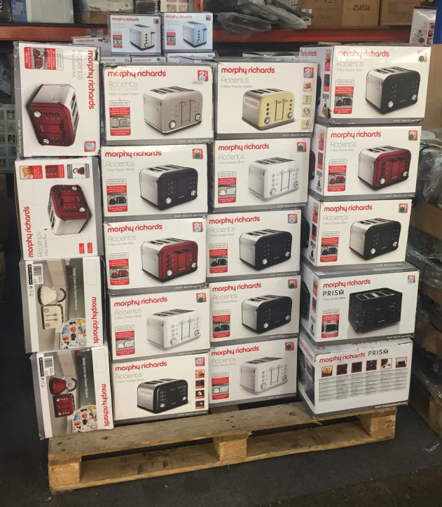 Morphy Richards Electrical Appliance Returns Pallets – Accent Toasters