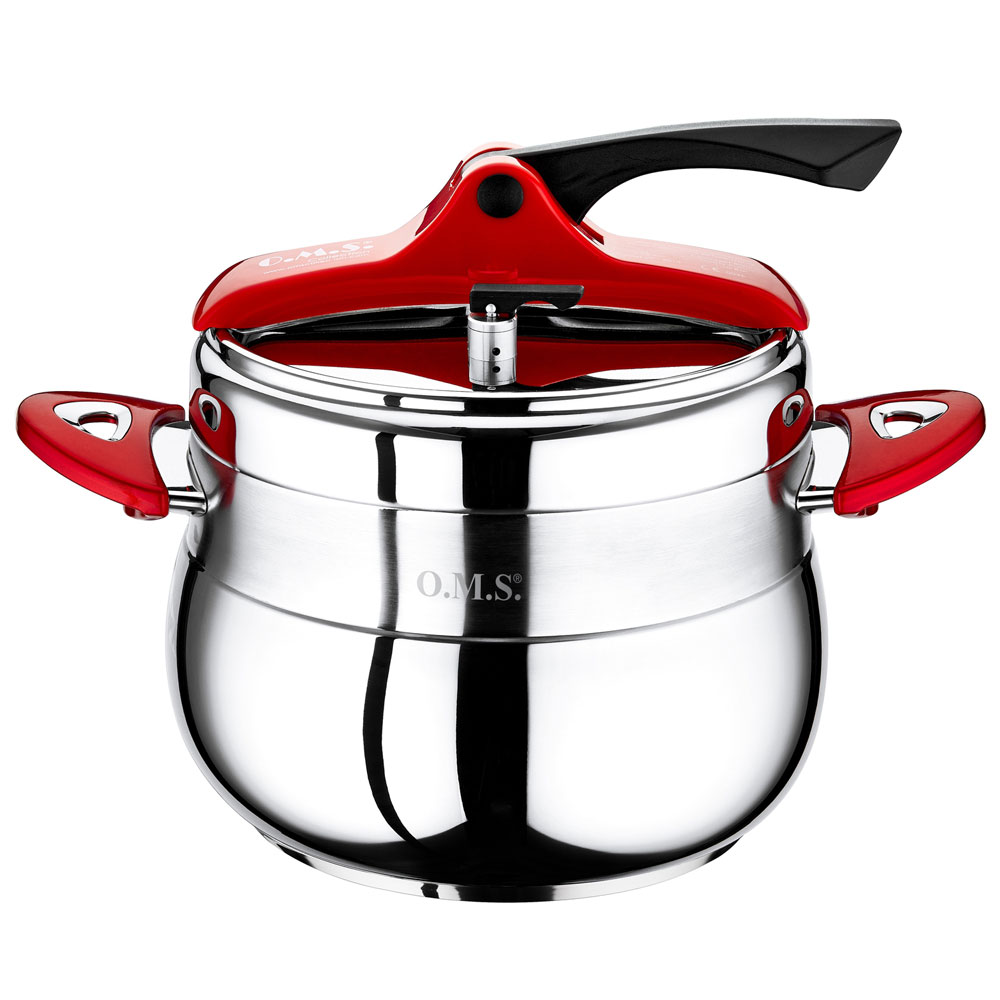 OMS 18/10 S/Steel Pressure Cooker 12 Litre – New Wholesale Stock
