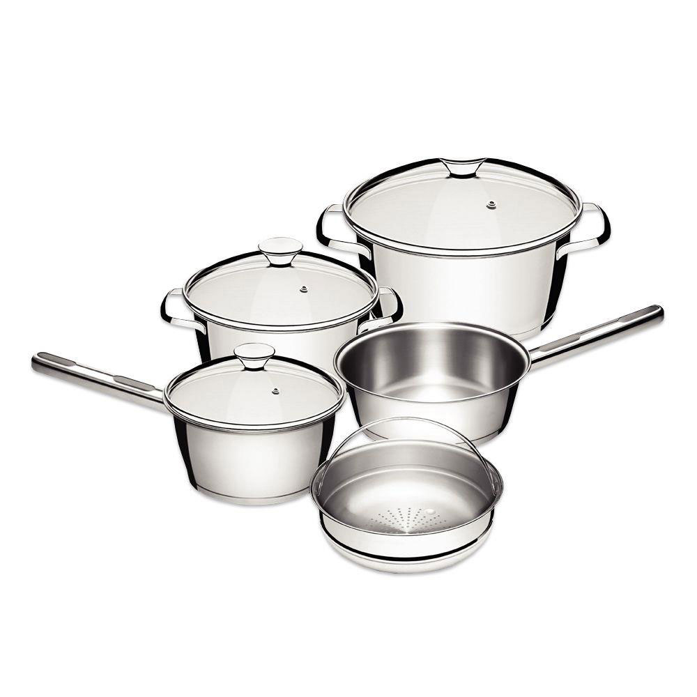 Tramontina 65650/314 5 Piece Cookware Set Stainless Steel – New Wholesale Stock