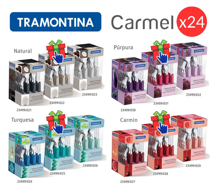Tramontina Carmel 24 Piece Cutlery Set – New Clearance Wholesale Stock
