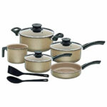 10 Piece Cookware Saucepan Set