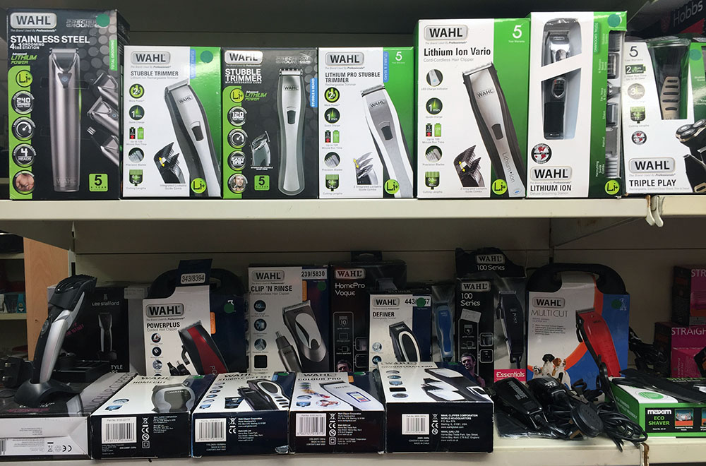 wahl hair clippers in stock