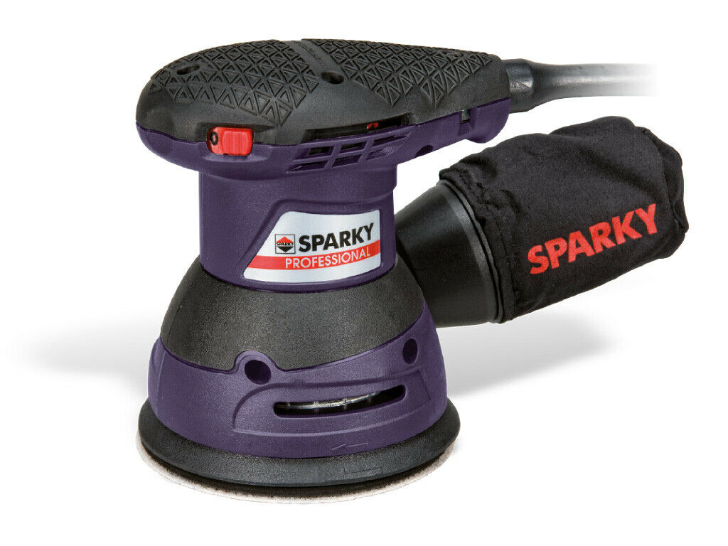 Sparky Power Tools EX 125E Corded Random Orbital Sander W/ Dust Extraction 320W