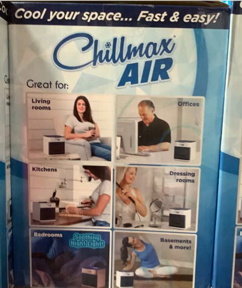 JML Chillmax Air Personal Space Cooler & Humidifier – wholesale stock pallets