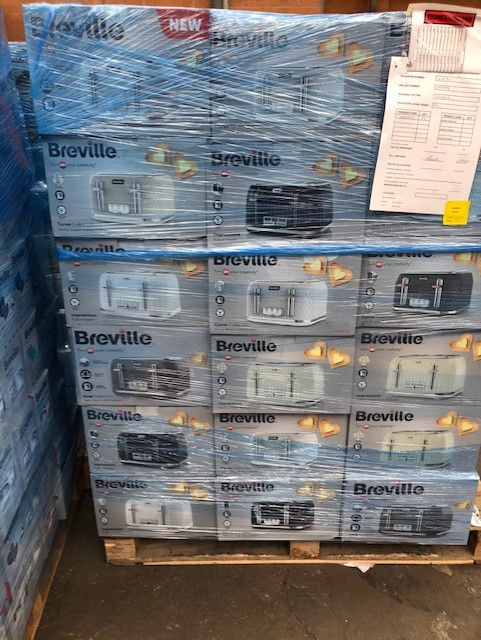 Breville Kitchen Appliances- Graded Stock Pallets Toasters