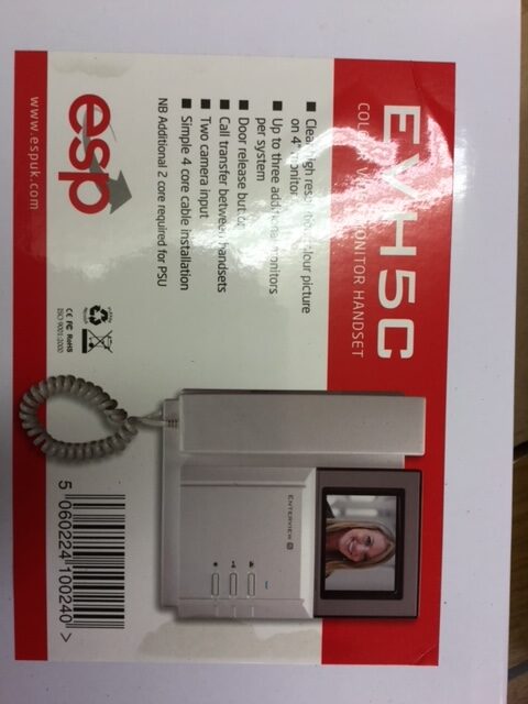 ESP Enterview 5 KP Video Door Entry System – New Clearance Stock