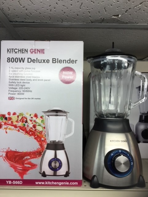 Kitchen Genie 800W Deluxe Blender – New Stock