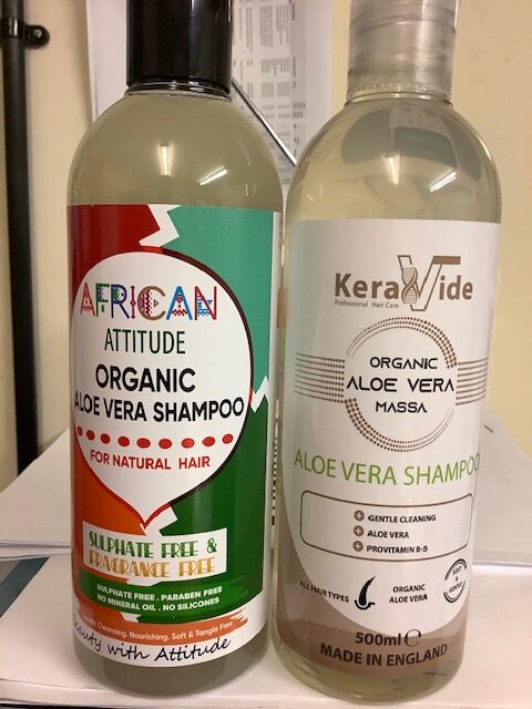 Organic Aloe Vera Shampoo, For Coarser & Curly Hair Textures- New Wholesale Stock