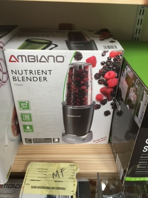Ambiano Nutrient Blender- Raw Returns Wholesale Stock