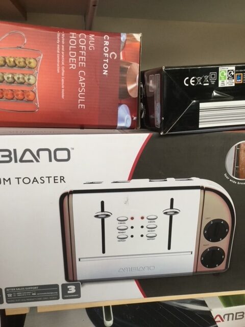 Ambiano 4 Slice Toasters Wholesale Electrical Appliance Returns