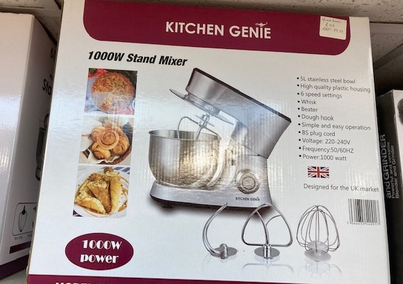 Kitchen Genie Food Stand Mixer – 1000 Watt