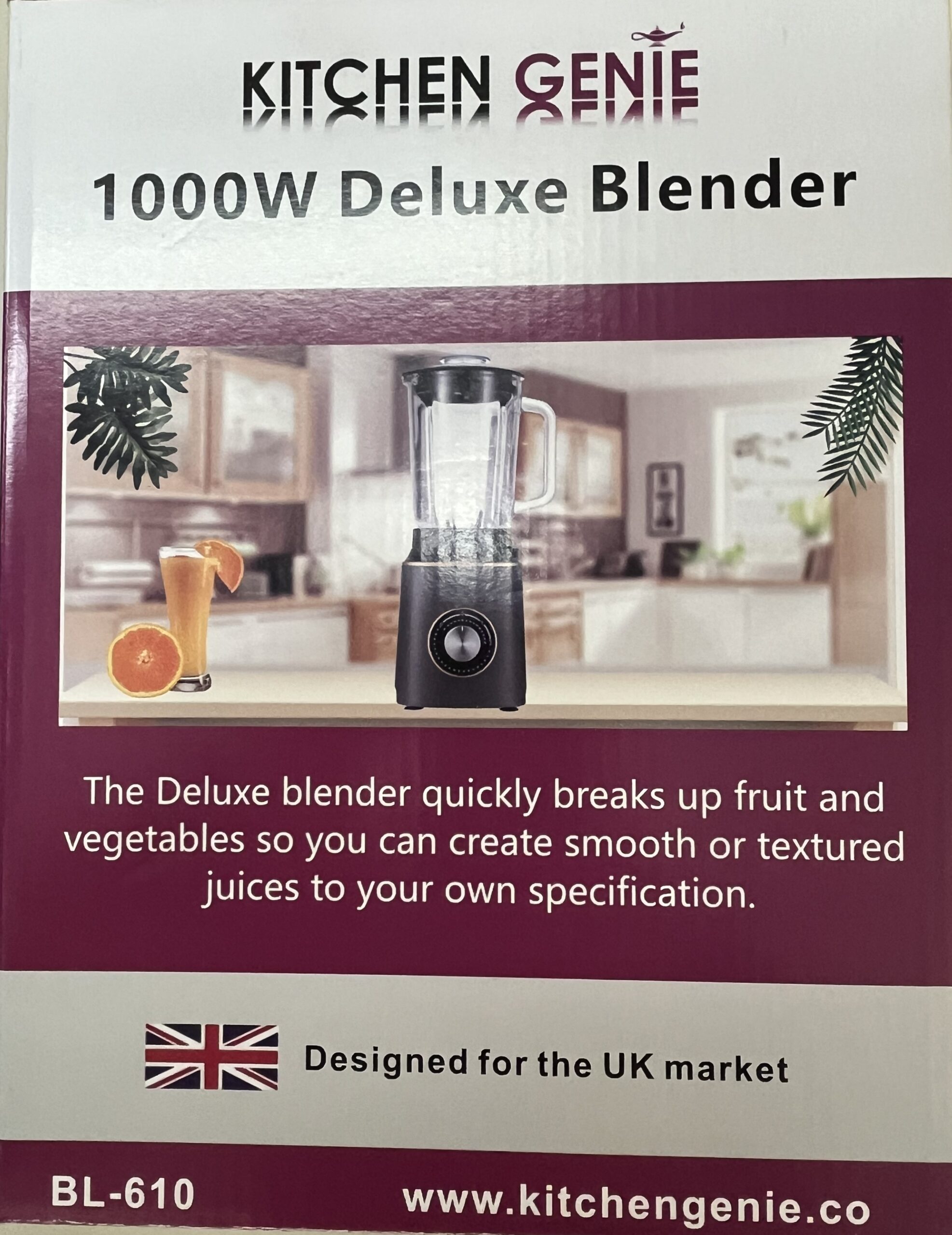 1000 Watt Deluxe Blender