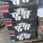 OMS 10pc Stainless Steel Cookware Set – 1010